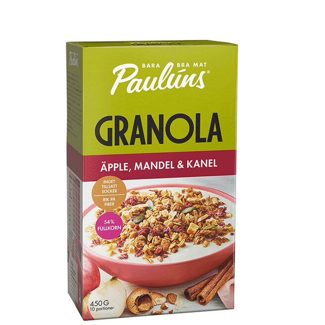 Granola Äpple Mandel Kanel 450 g Granola Äpple Mandel Kanel 450 g