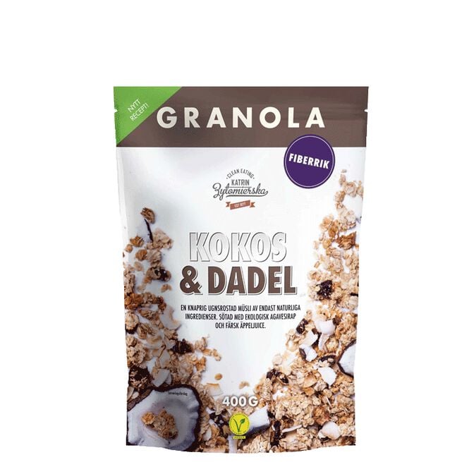 Granola Kokos & Dadel Clean Eating Granola Kokos & Dadel 400 g