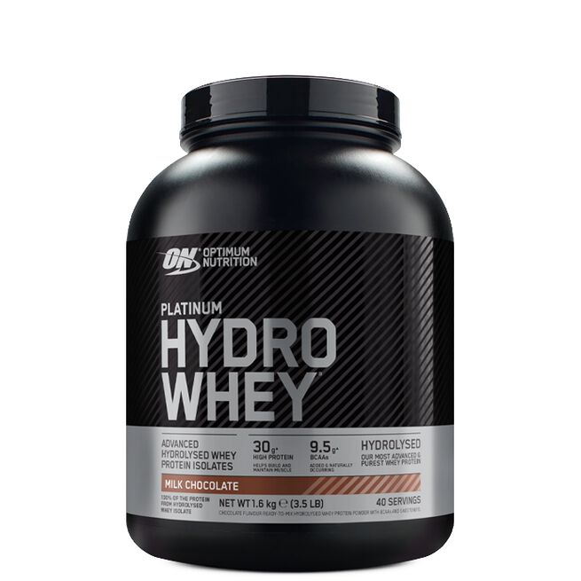 Platinum Hydro Whey, 1,6 kg, Milk Chocolate  Platinum Hydro Whey Vassleprotein 1,6 kg Milk Chocolate