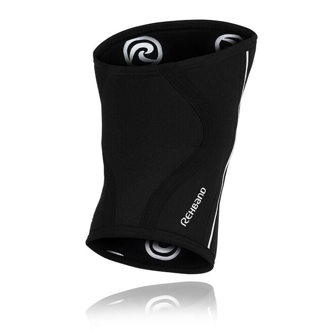 RX Knee Sleeve, 5mm, Black, L  RX Knäskydd 5mm Svart