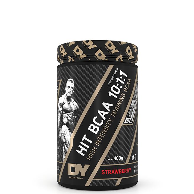 Dorian Yates Nutrition HIT BCAA 10:1:1, 400 g, Strawberry HIT BCAA 10:1:1 Pulver 400 g Strawberry