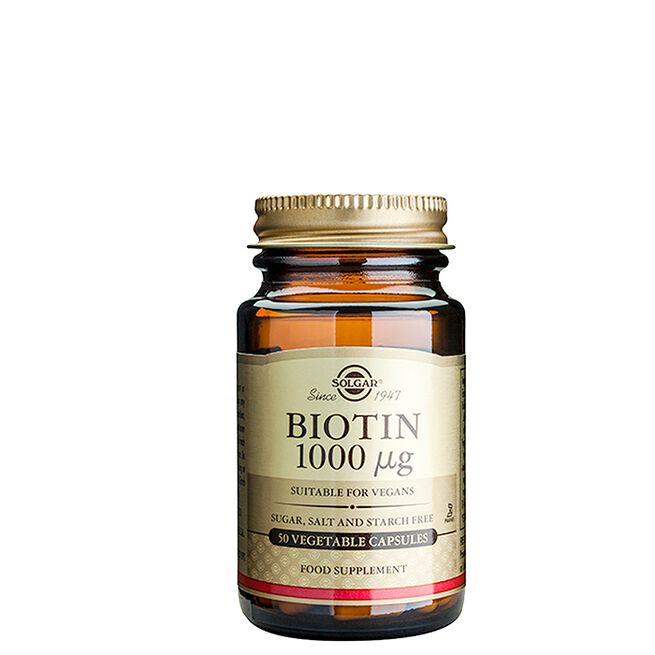 Biotin, 1000 mcg 50 kapslar Biotin, 1000 mcg 50 kapslar