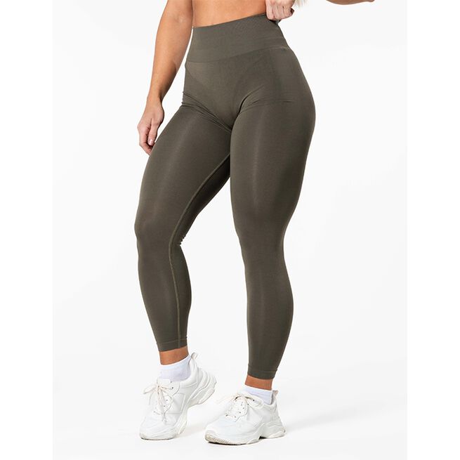 Relode Prime Scrunch Tights, Khakigrön, L Prime Scrunch Tights Grön