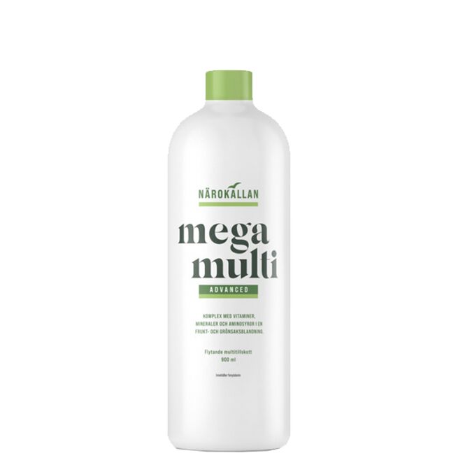 Närokällan Mega Multi Advanced 900 ml Mega Multi Advanced Flytande Multivitamin 900 ml
