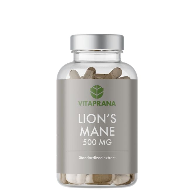 Lion's Mane 500 mg, 100 kapslar Lions Mane 500 mg 100 kapslar
