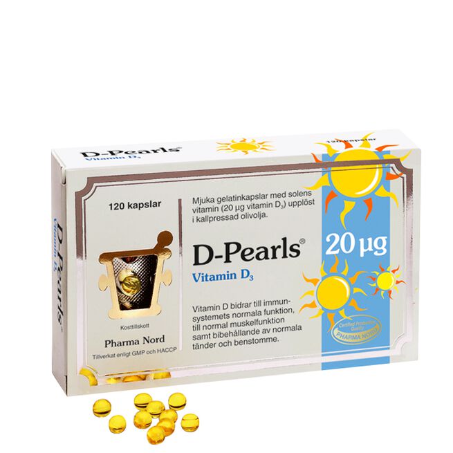 D-Pearls 20mcg 800IE Pharma Nord