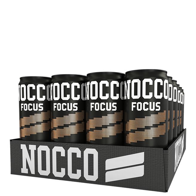 24 x NOCCO FOCUS, 330 ml, Cola 24 st NOCCO FOCUS Flak 330 ml Cola