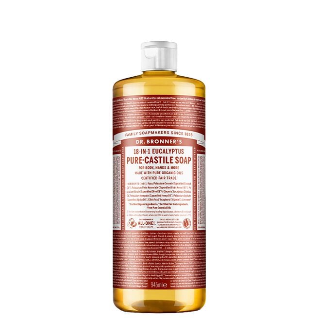 Dr Bronners Pure Castile Liquid Soap Eucalyptus 945 ml