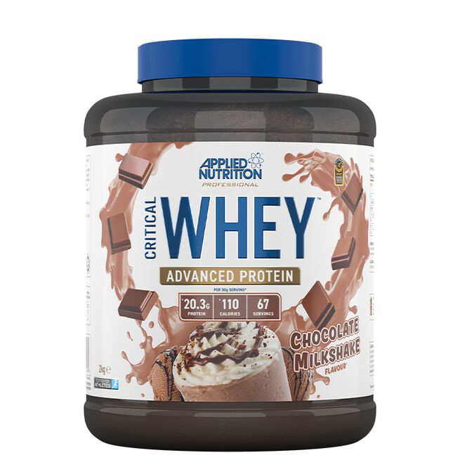 Critical Whey, 2 kg, Chocolate, Kort datum Critical Whey, 2 kg, Chocolate, Kort datum Chocolate