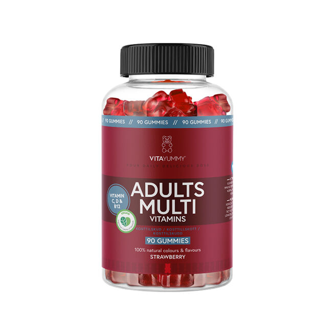 Adults Multivitamins Jordgubb 90 st Gummies Adults Multivitamins Jordgubb 90 st Gummies