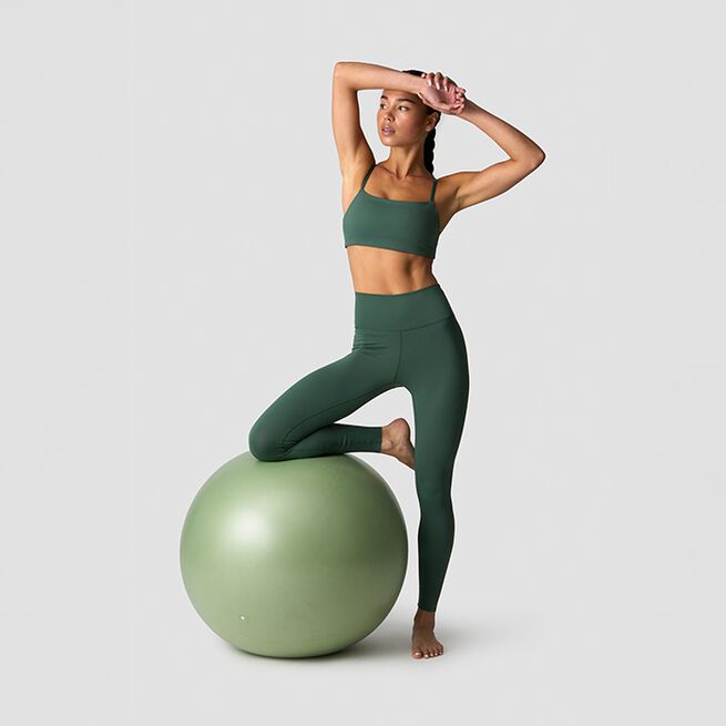 Nimble Adjustable Sports Bra, Moss, L  Nimble Sport-bh Mörkgrön