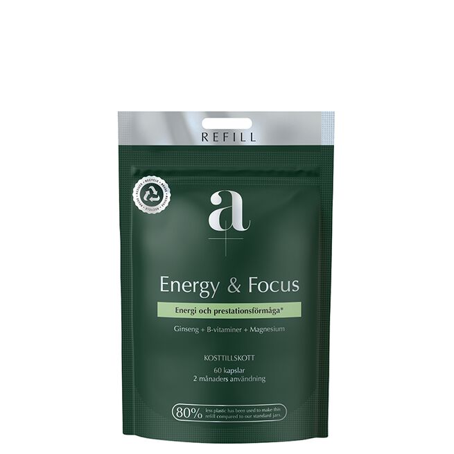 Energy & Focus 60 kapslar Refill Energy & Focus 60 kapslar Refill