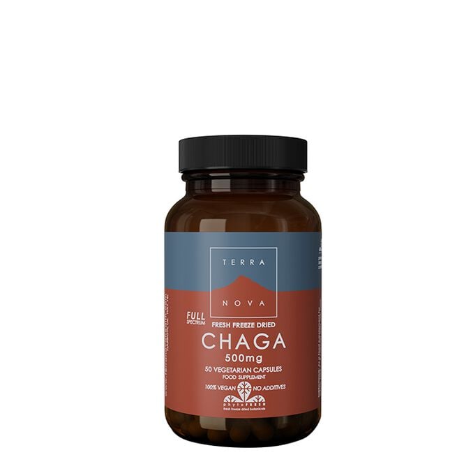Chaga 500 mg 50 kapslar Chaga 500 mg 50 kapslar