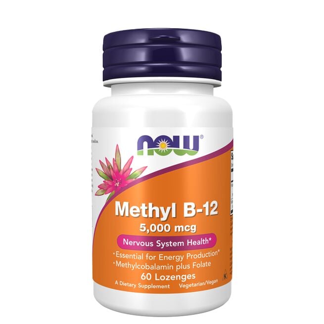 Methyl B-12 5000 mcg 60 pastiller Methyl B-12 5000 mcg Vegansk 60 sugtabletter