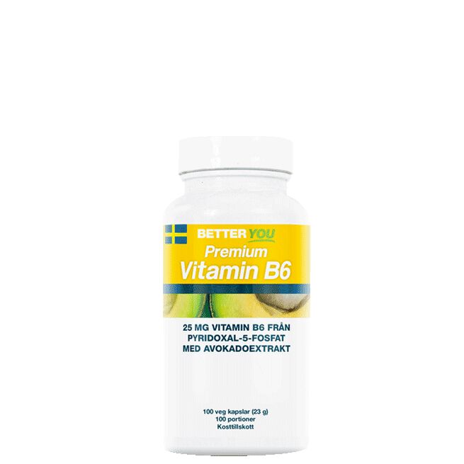 Premium Vitamin B6, 100 kapslar Better You Premium Vitamin B6 100 kapslar