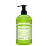 Organic Sugar Soap Lemongrass-Lime, 355 ml 
