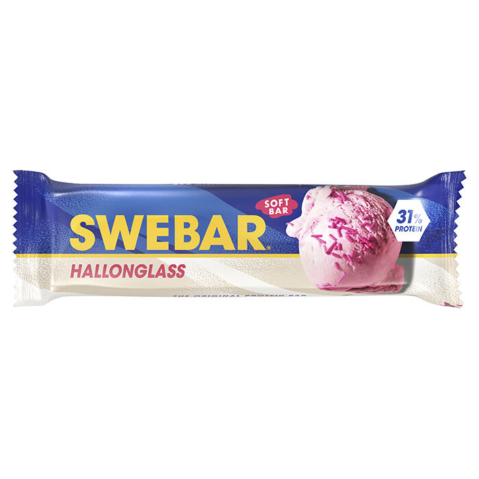 15 x Swebar Proteinbar 55 g Rasberry Icecream
