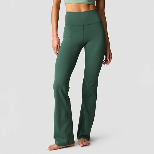 Nimble Flared Tights, Moss, S Nimble Flared Tights Grön
