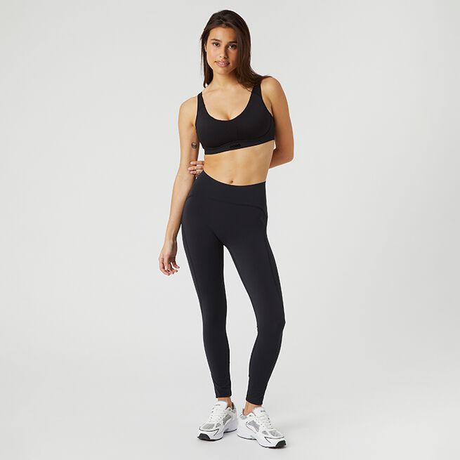 Björn Borg Sleek Tights, Black Beauty Sleek Träningstights Svart