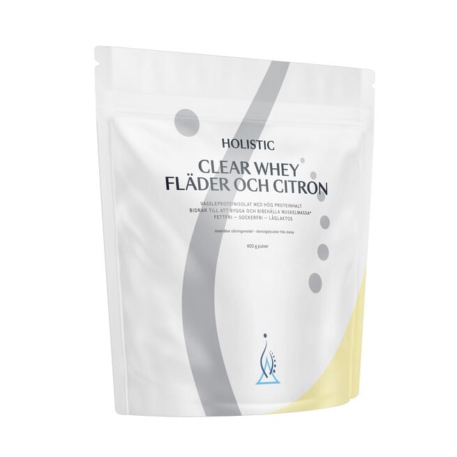 Clear Whey vassleproteinisolat fläder och citron 400 g Clear Whey vassleproteinisolat fläder och citron 400 g
