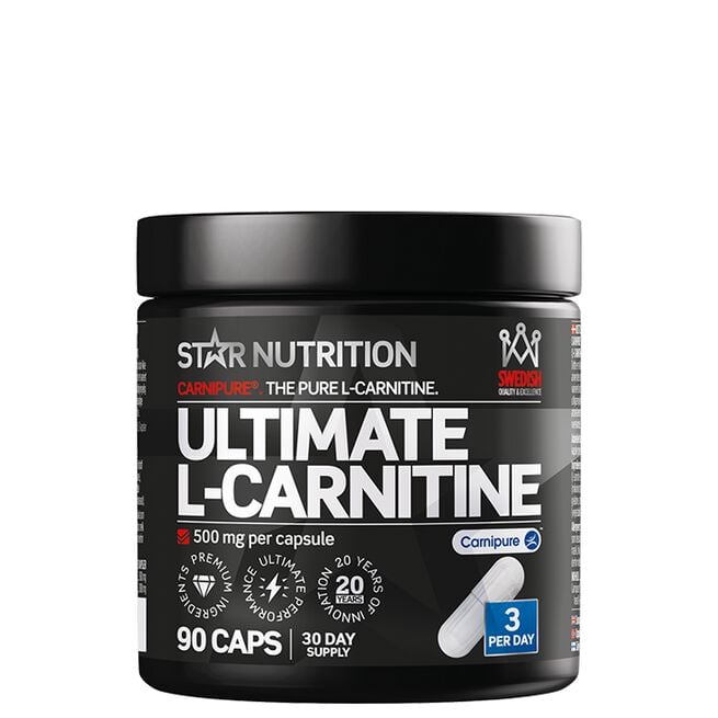 Star nutrition Ultimate L-Carnitine Ultimate L-Carnitine Fettförbrännare 90 Kapslar