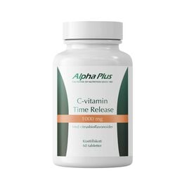 C-vitamin Time Release 1000mg 60 tabletter  C-vitamin Time Release 1000mg 60 tabletter