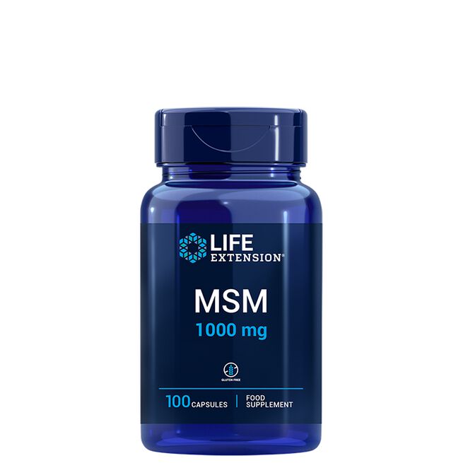 Life Extension MSM 1000 mg, 100 caps