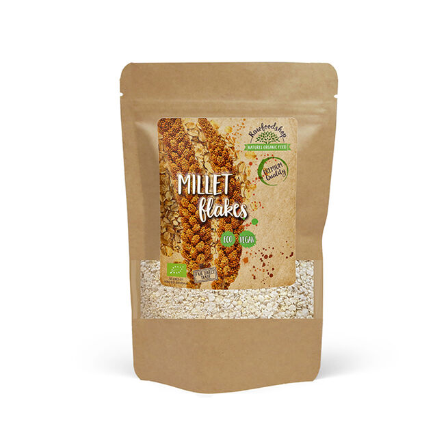Hirsflakes Ekologisk 500 g Hirsflakes Ekologisk 500 g