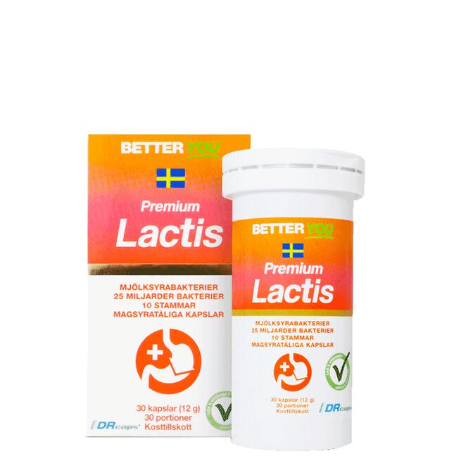 Premium Lactis, 30 kapslar Better you Premium Lactis 30 kapslar