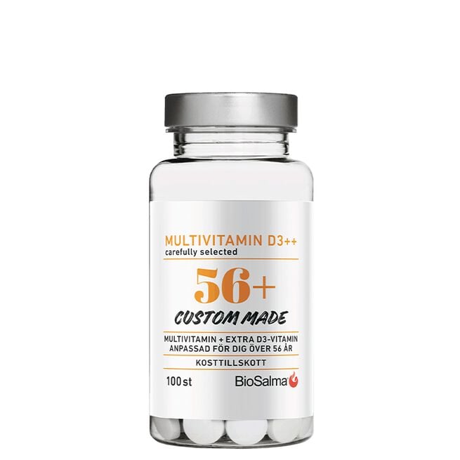 BioSalma Multivitamin 56+ D3++ 100 kapslar Multivitamin 56+ D3++ 100 kapslar