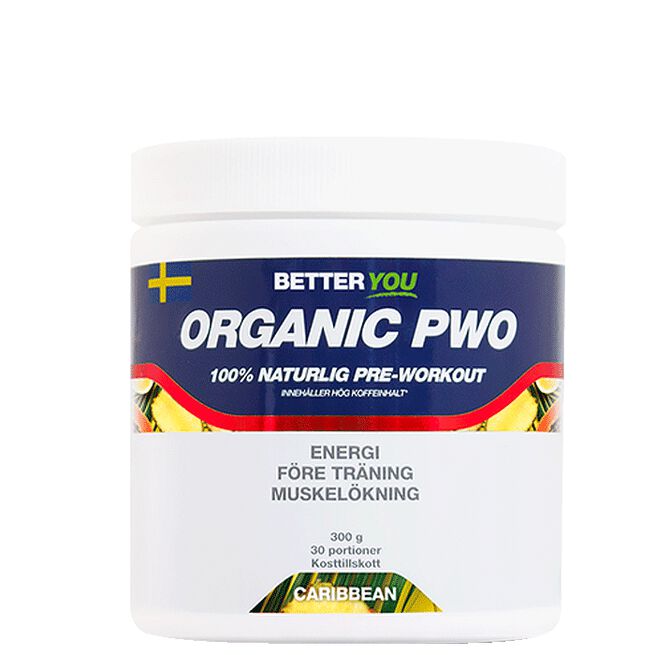 Organic PWO, 300 g Better You Caribbean Organic PWO 300 g Caribbean