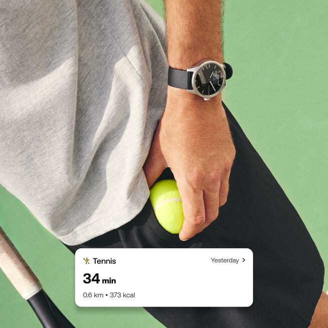Withings Scanwatch 2, 42mm, Black  Träningsklocka Scanwatch 2 42mm Black