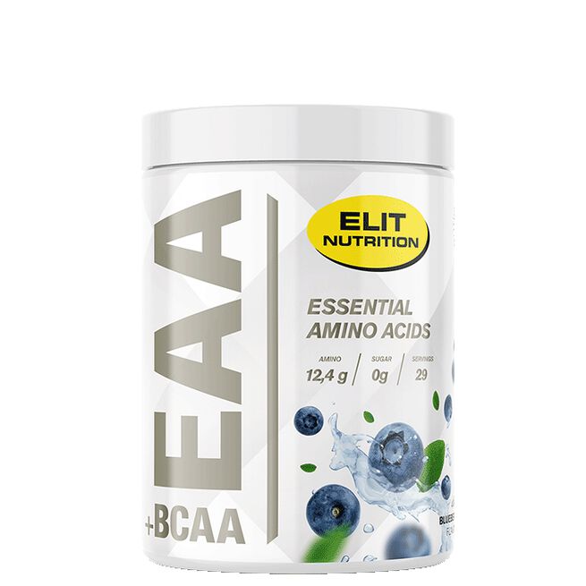 EAA + BCAA, 400 g, Blueberry EAA + BCAA med Elektrolyter 400 g Blueberry