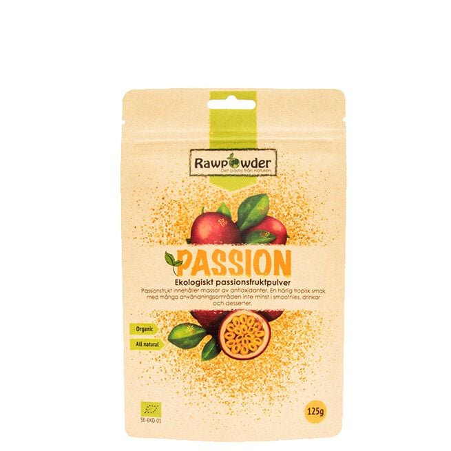 Ekologiskt Passionsfruktpulver 125 g Ekologiskt Passionsfruktpulver 125 g