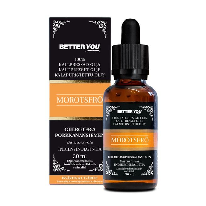 Better You Morotsfröolja Kallpressad 30 ml Morotsfröolja Kallpressad 30 ml
