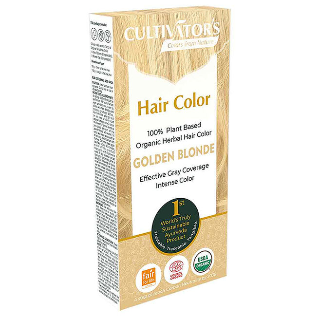 Växtbaserad Hårfärg Gyllenblond 100 g Växtbaserad Hårfärg 100 g