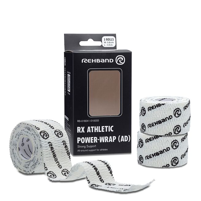 RX Athletic Power Wrap, 38mm x 4,5m "RX Athletic Power Wrap Sporttejp 38mm x 4,5m"