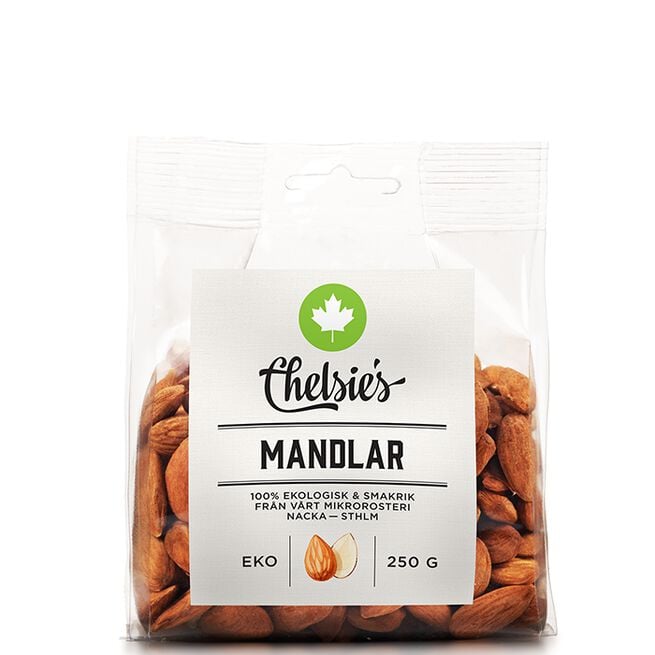 Chelsies Organic Gourmet Products Mandlar 250 g Mandlar 250 g