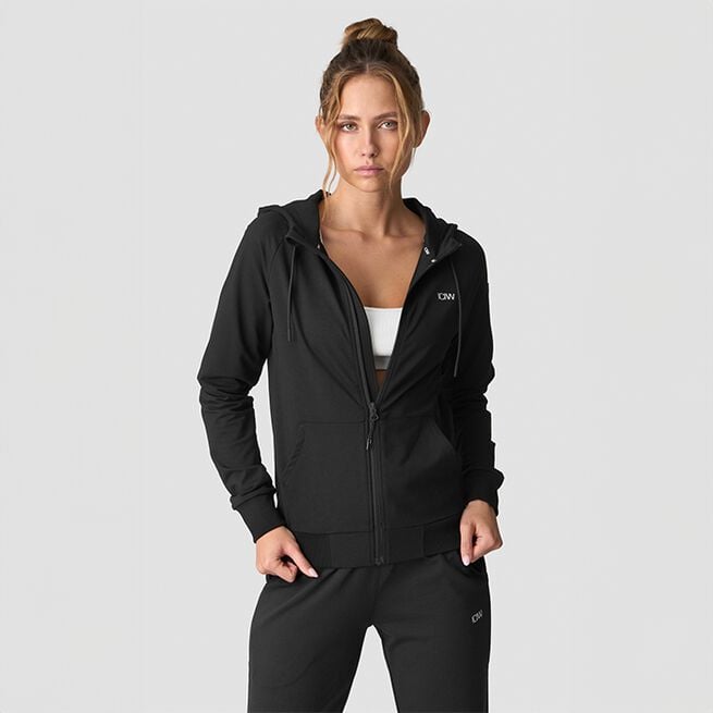Activity Zip Hoodie, Black, XS Activity Zip Hoodie Svart