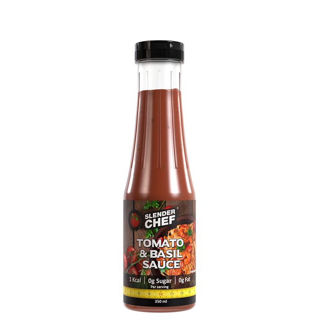 Tomato & Basil, 350ml Slender Chef Kalorisnål sås 350 ml Tomato & Basil