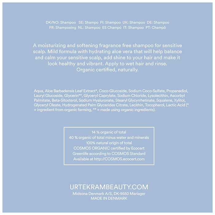 Sensitive Scalp Parfymfritt Schampo 250 ml