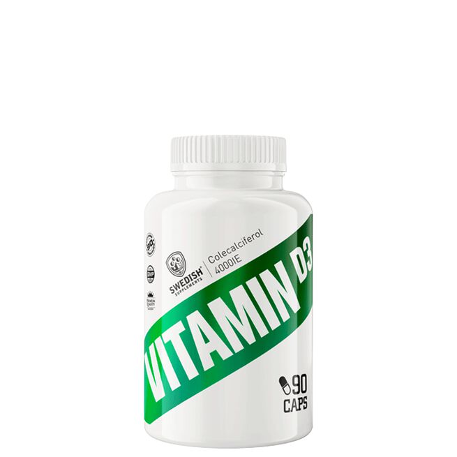 Swedish Supplements Vitamin D3, 90 caps Vitamin D3, 90 caps