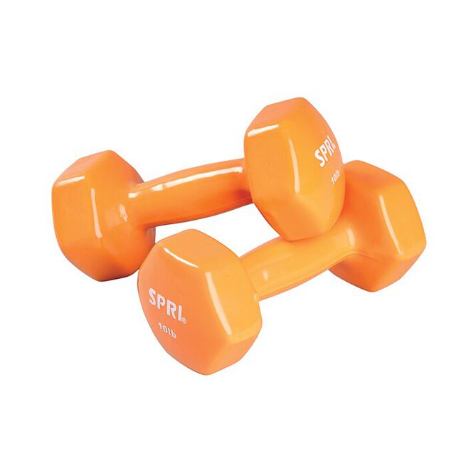 Dumbbells Vinyl, pair - 4,5 kg Dumbbells Vinyl, pair - 4,5 kg