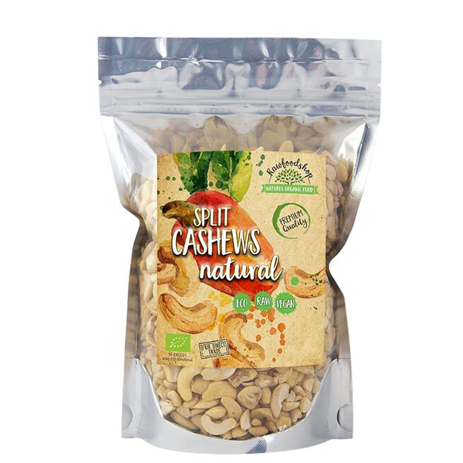Cashewnötter Delade Ekologiska 1 kg 