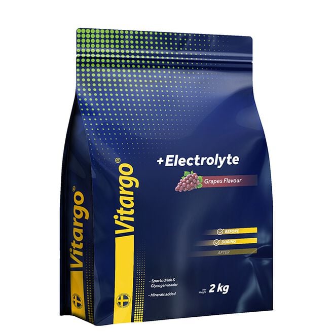 Vitargo Electrolyte, 2 kg, Grapes Vitargo Electrolyte 2 kg Vindruva