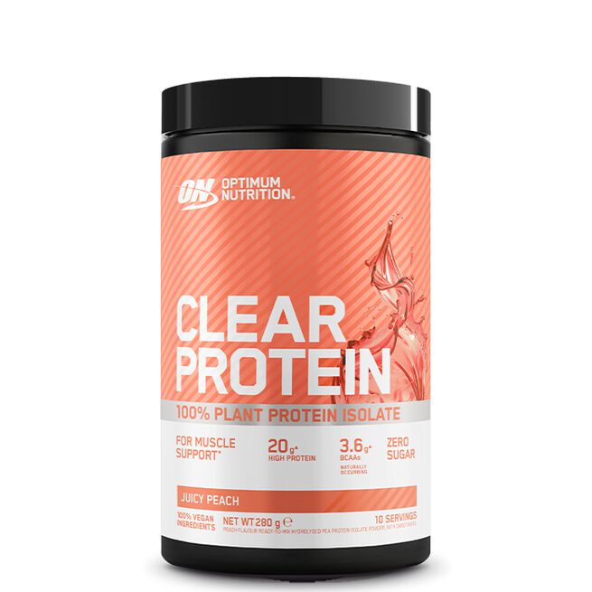 Optimum Clear Vegan Protein 280 g Juicy Peach Clear Vegan Protein 280 g Juicy Peach