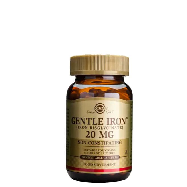 Gentle Iron 20 mg 90 kapslar Gentle Iron Järntabletter 20 mg 90 kapslar