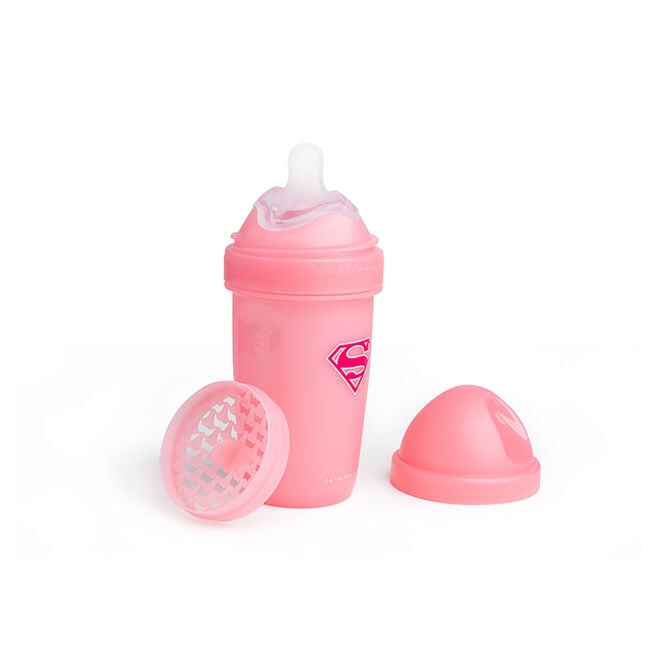 Baby Bottle 240ml/8,5oz LT Supergirl Nappflaska 240 ml Supergirl