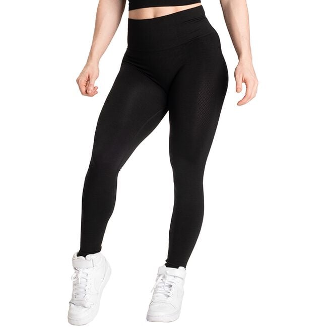 Better Bodies Rockaway Leggings v2, Black Melange Rockaway Leggings v2, Black Melange