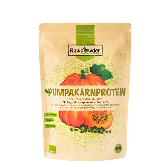 Ekologisk Pumpakärnprotein 450 g Ekologisk Pumpakärnprotein 450 g pumpa